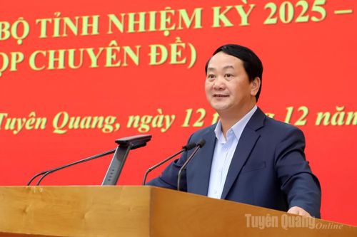 Phiên họp chuyên đề Hội nghị Ban Chấp hành Đảng bộ tỉnh nhiệm kỳ 2025-2030