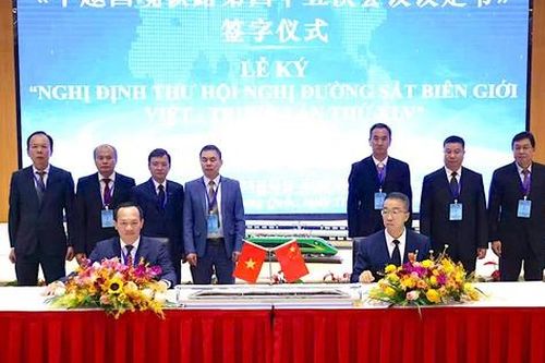 Ký kết Nghị định thư Đường sắt biên giới Việt - Trung, thống nhất vận tải liên vận quốc tế
