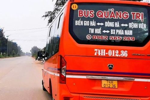 Quảng Trị công bố danh mục mạng lưới tuyến xe buýt nội tỉnh và liên tỉnh