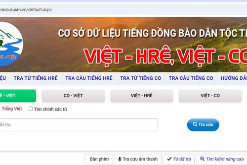 Ứng dụng công nghệ hồi sinh ngôn ngữ dân tộc thiểu số