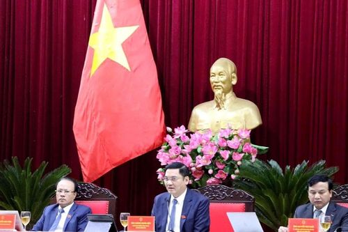 Kỳ họp thứ 35 HĐND tỉnh Nghệ An Khóa XVIII Gỡ điểm nghẽn, tạo nền tảng cho tăng trưởng