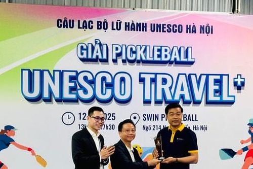 Câu lạc bộ lữ hành UNESCO Hà Nội tổ chức giải Pickleball kết nối cộng đồng doanh nghiệp