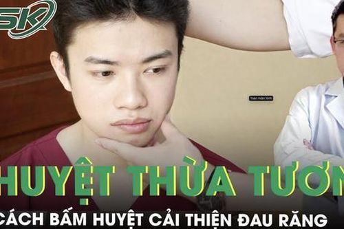 Hướng dẫn cách bấm huyệt thừa tương cải thiện đau răng