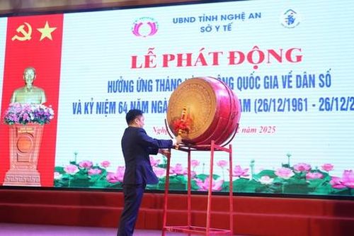 Nghệ An phát động Tháng hành động quốc gia về Dân số năm 2025