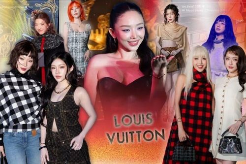 Tóc Tiên 'đậm đà', 'cúp lé' Tăng Duy Phương gây sốc trong đại tiệc thời trang