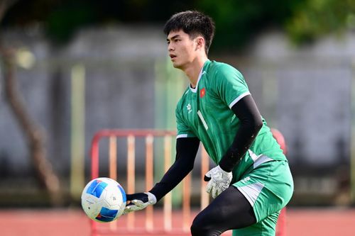 Phản ứng của thủ môn U22 Việt Nam trước bán kết SEA Games 33