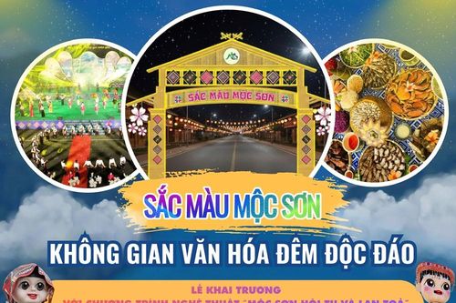 'Sắc màu Mộc Sơn'- trải nghiệm du lịch đêm hấp dẫn trên cao nguyên Mộc Châu