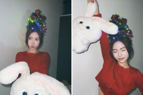 Gen Z phát sốt với trend buộc tóc kiểu cây thông Noel siêu xinh