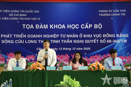 Tạo động lực cho phát triển doanh nghiệp tư nhân ở Đồng bằng sông Cửu Long trong bối cảnh mới