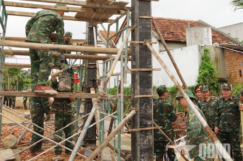 Hòa Thịnh ấm tình quân - dân trong 'Chiến dịch Quang Trung'