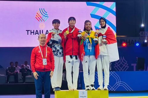 Đội tuyển taekwondo Việt Nam hoàn thành chỉ tiêu 4 HCV tại SEA Games 33