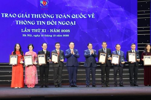 Giải thưởng Thông tin đối ngoại 2025: Khẳng định uy tín và sức lan tỏa