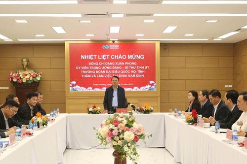 Khảo sát định hướng phát triển sông Hồng, sông Đào và các dự án trọng điểm trên địa bàn tỉnh Ninh Bình