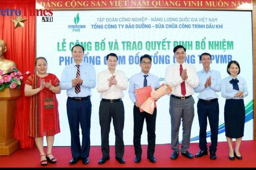 PVMR công bố Quyết định bổ nhiệm Phó Tổng giám đốc