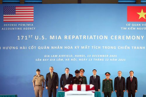 Hồi hương hài cốt quân nhân Mỹ mất tích trong chiến tranh tại Việt Nam
