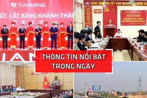 Nghệ An: Thông tin nổi bật ngày 13/12