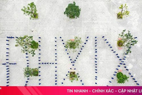 Tuổi trẻ Hà Tĩnh hòa nhịp đồng diễn chào mừng Đại hội Đoàn
