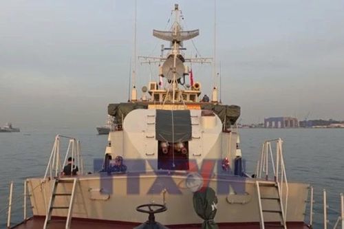 Tàu 09 Hải quân Việt Nam hoàn thành nhiệm vụ tại diễn tập AUMX-2