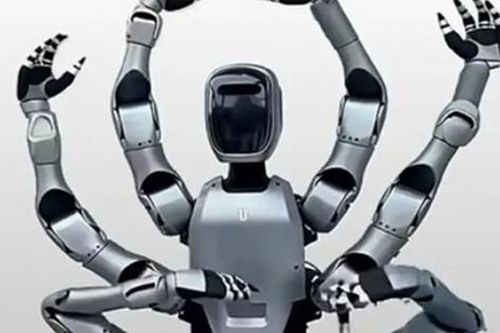 Độc lạ robot 6 tay đầu tiên thế giới của Trung Quốc