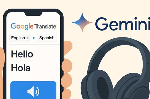 Google Translate tích hợp Gemini, hỗ trợ dịch trực tiếp qua tai nghe