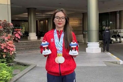 Vận động viên Hà Thị Ánh Uyên (Bắc Ninh) giành Huy chương thứ hai tại SEA Games 33
