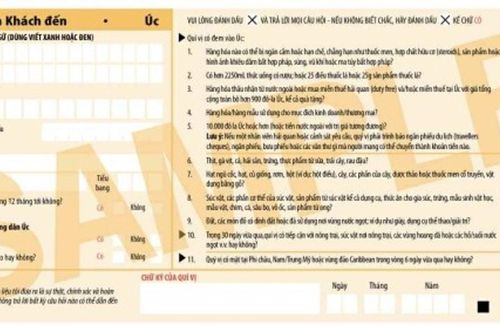 Nhập cảnh Australia: Kinh nghiệm để không thành 'diễn viên' bất đắc dĩ