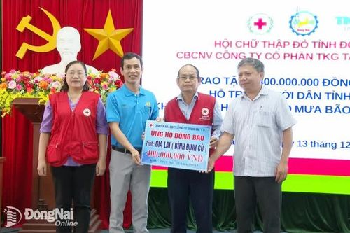 Đồng Nai tiếp sức người dân xã Vân Canh, tỉnh Gia Lai sau bão số 15