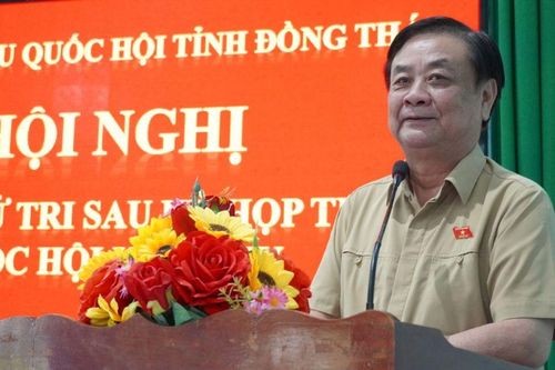 Đoàn đại biểu Quốc hội tỉnh Đồng Tháp tiếp xúc cử tri xã Tân Dương
