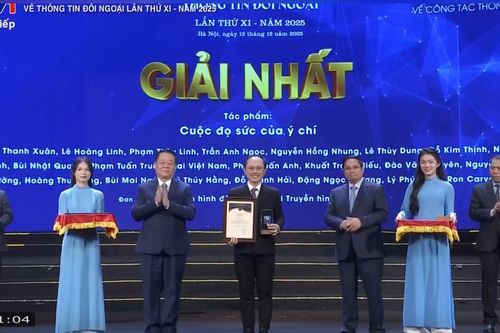 Đài THVN giành giải Nhất tại Giải thưởng Thông tin đối ngoại XI