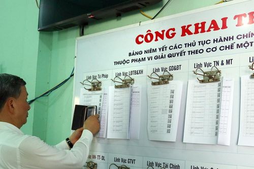 Giải quyết TTHC cho người dân, doanh nghiệp: Trễ hạn có thư xin lỗi