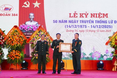 Kỷ niệm 50 năm Ngày truyền thống Lữ đoàn 384, Binh đoàn 12