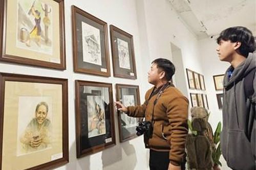 Giữ bản sắc từ ký họa