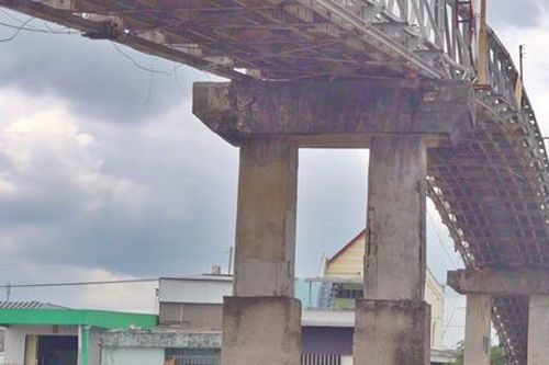 Cà Mau: Cần sửa chữa gấp cầu sắt Cái Đôi Vàm xuống cấp nặng