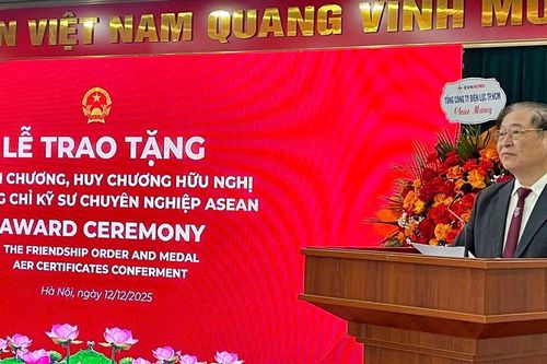 VUSTA tổ chức trao Huân chương Hữu nghị của Chủ tịch nước cho Liên đoàn các tổ chức Kỹ sư ASEAN