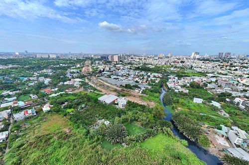 Cận cảnh 'nút thắt' Vành đai 2 TP.HCM trước ngày tái khởi động