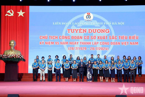 Điều kiện được nhận khen thưởng cấp Tổng Liên đoàn Lao động Việt Nam năm 2026 như thế nào?
