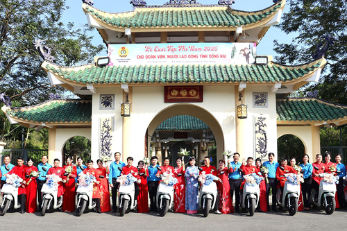 12 cặp đôi được tổ chức lễ cưới tập thể tại Đồng Nai