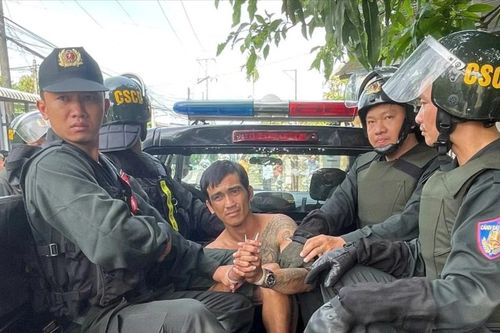 Đối tượng trốn cai nghiện bắt buộc dùng hung khí tấn công lực lượng công an