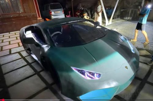 Chàng trai 4 năm miệt mài tự chế Lamborghini Huracan gây sốt mạng xã hội