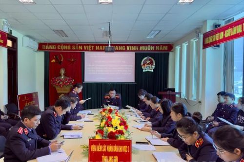 VKSND khu vực 3 - Lạng Sơn tăng cường văn hóa công vụ qua sinh hoạt chuyên đề