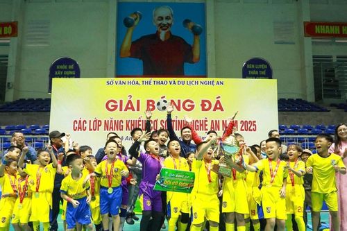 Chung kết, bế mạc Giải Bóng đá các lớp năng khiếu tỉnh Nghệ An năm 2025