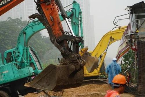 Hà Nội: Đưa một số người cản trở GPMB dự án Vành đai 2.5 về Công an phường làm việc