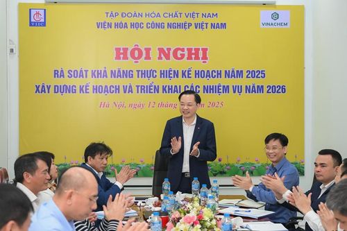 Viện Hóa học Công nghiệp hướng tới là đơn vị đầu tàu khoa học công nghệ ngành hóa chất
