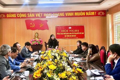 Tổng kết hoạt động cụm thi đua số 8 Ủy ban MTTQ tỉnh