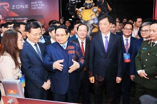 Thủ tướng Phạm Minh Chính dự Lễ khai mạc Ngày hội Khởi nghiệp sáng tạo quốc gia 2025