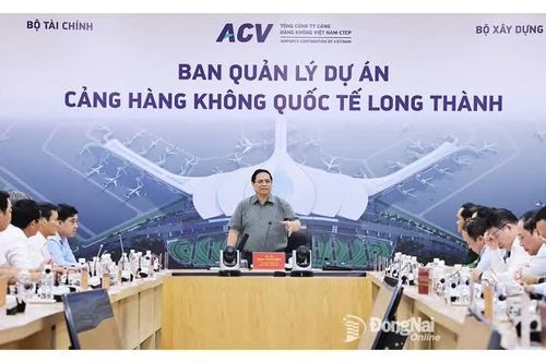 Thủ tướng Phạm Minh Chính: 'Bộ óc', 'trái tim' Sân bay Long Thành cơ bản hoàn thành để đón chuyến bay đầu tiên