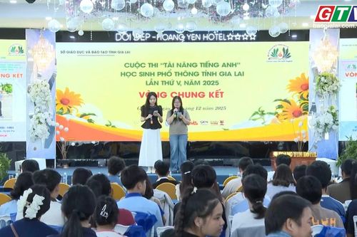 Sẵn sàng cho vòng chung kết Cuộc thi 'Tài năng tiếng Anh' tỉnh Gia Lai năm 2025