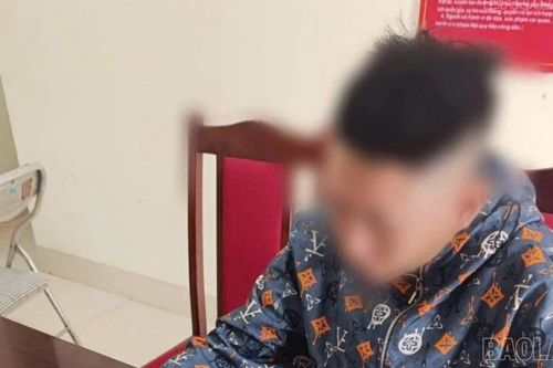 Công an xã Bản Lầu xử phạt hành chính đối tượng có hành vi bạo lực gia đình