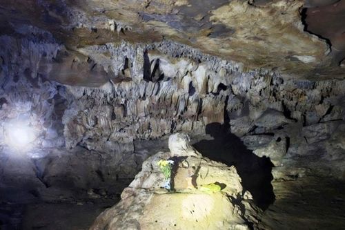 Hang Bụt Ninh Bình: Chèo thuyền vào lòng núi ngắm tượng Phật đá