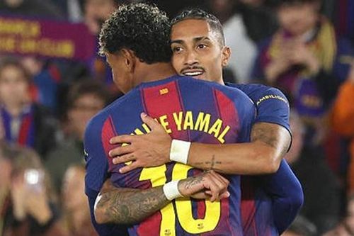 Raphinha lập cú đúp, Barcelona hạ Osasuna củng cố ngôi đầu